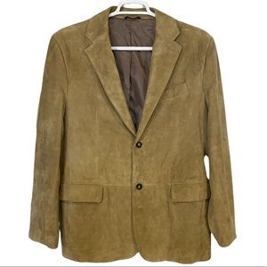Banana Republic Suede Suit Coat.  Size Size 44 Regular.